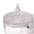 Load image into Gallery viewer, vintage glass diamond patterned ice bucket