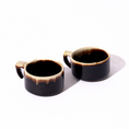 Load image into Gallery viewer, gourmet drip stoneware mugs, set of 2