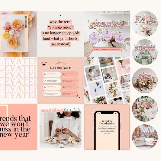 Elegant & Elevated Instagram Templates