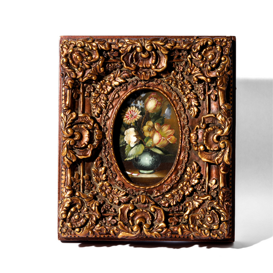 vintage floral art print