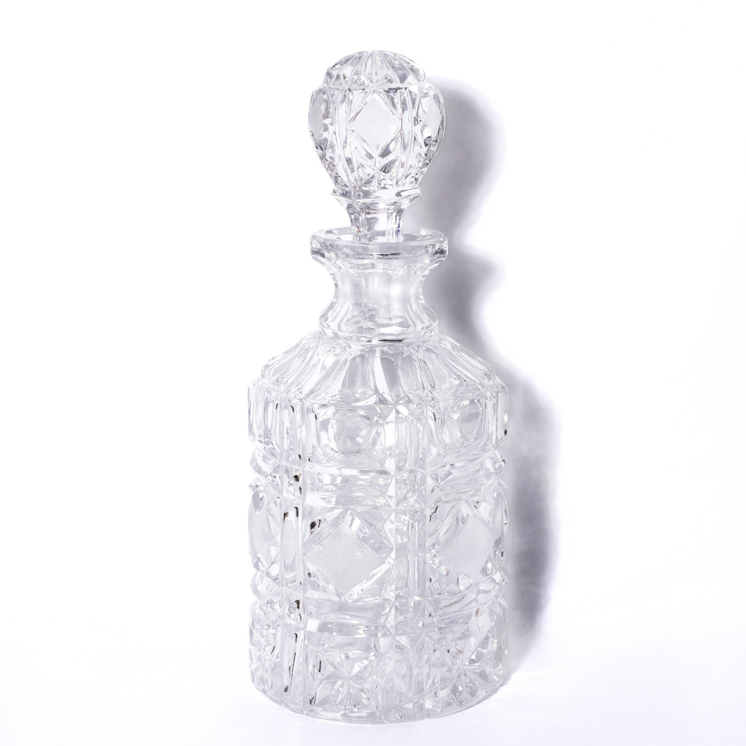 gentleman's cut crystal decanter