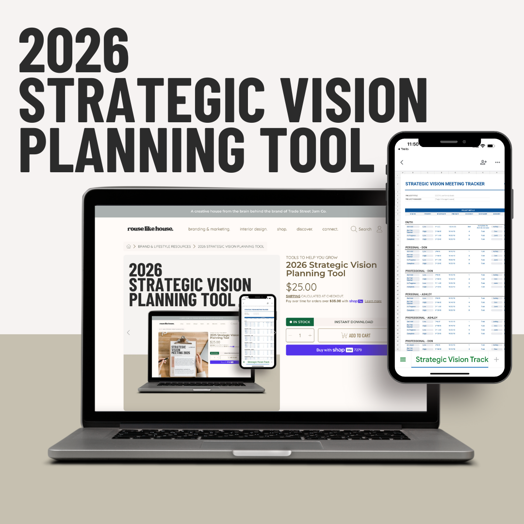 2026 Strategic Vision Planning Tool