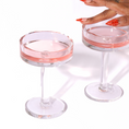 Load image into Gallery viewer, tall weighted coupe glasses, set of 2