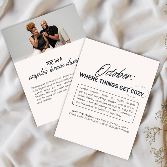 Q4 Couple's Brain Dump