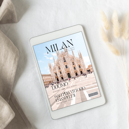 Milan Travel Itinerary