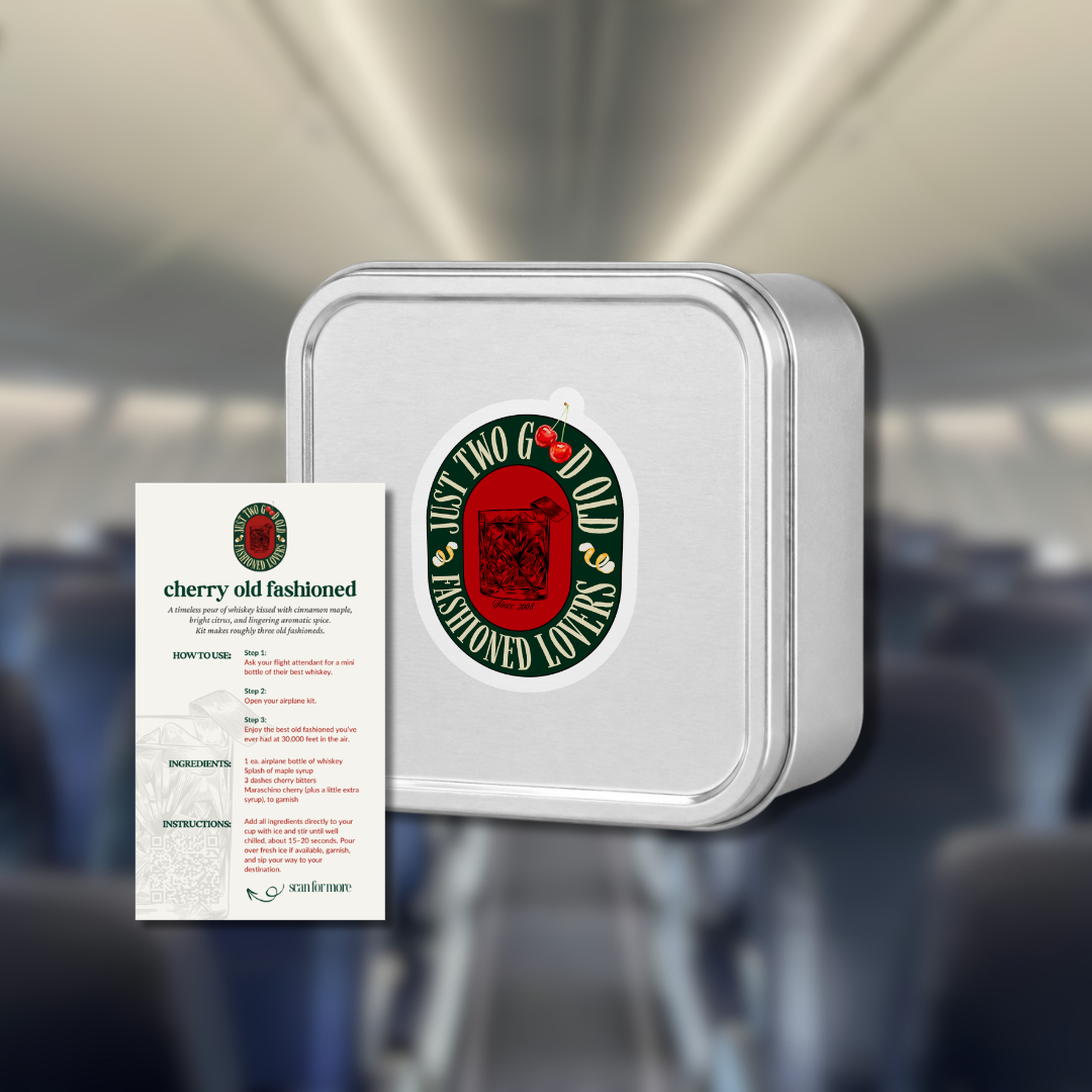 Carry-On Cocktail Kit: Limited Edition Cherry Old Fashioned