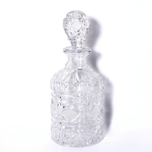 gentleman's cut crystal decanter