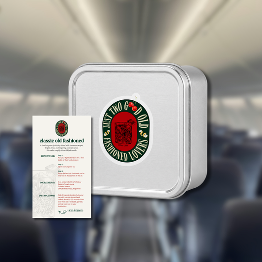 Carry-On Cocktail Kit: Classic Old Fashioned